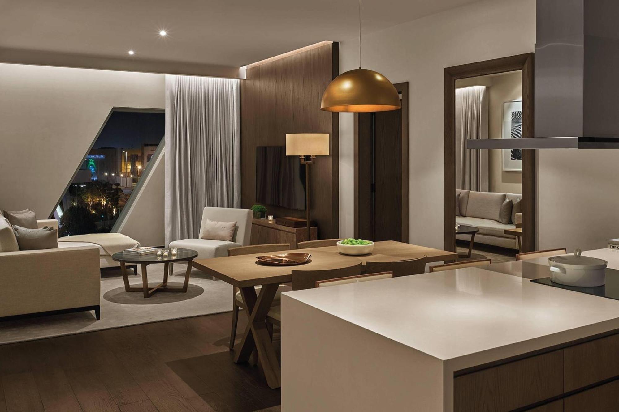 The Abu Dhabi Edition Exterior photo The interior of a typical apartment